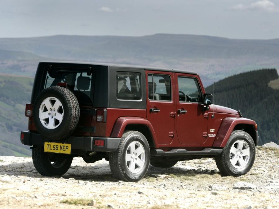  Jeep Wrangler Sahara Unlimited 2007 года  (UK) (фото 22 из 26)